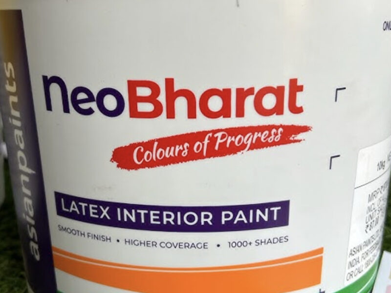 Asian Paints Launches Neo Bharat Latex Paint For Low Budget Consumers